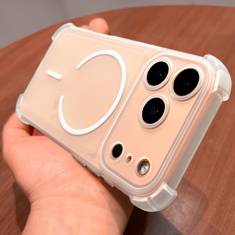 For Magsafe Magnetic Transparent Case For iPhone 17 16 15 14 13 Pro Max 16Pro 17Pro Shockproof Silicone Cases Frosted Soft Cover iPhone17 белый
For Magsafe Magnetic Transparent Case For iPhone 17 16 15 14 13 Pro Max 16Pro 17Pro Shockproof Silicone Cases Frosted Soft Cover iPhone17 белый