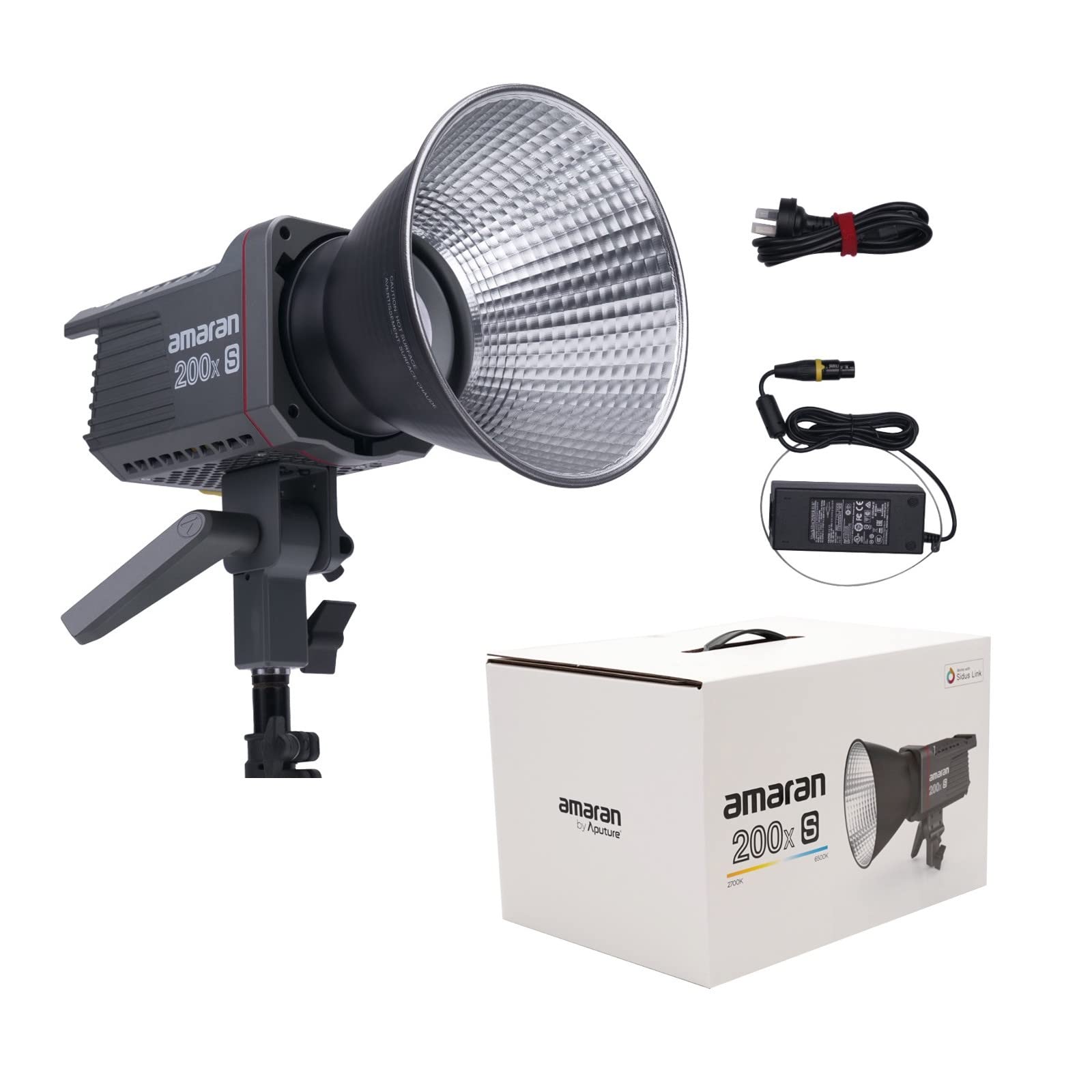 Aputure Amaran 200X S LED Video Light Photography 200W Колірна температура Bowens Mount Continuous Light Bluetooth App Control Безшумний вентилятор [Автентичний
Aputure Amaran 200X S LED Video Light Photography 200W Колірна температура Bowens Mount Continuous Light Bluetooth App Control Безшумний вентилятор [Автентичний