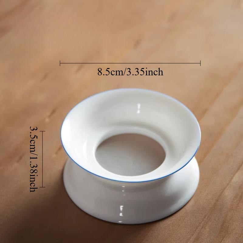White Porcelain Tea Strainer Set Ceramic Pu Erh Filter Screen Chinese Household Tea Residue Filter Tea Ceremony Accessories синій
White Porcelain Tea Strainer Set Ceramic Pu Erh Filter Screen Chinese Household Tea Residue Filter Tea Ceremony Accessories синій