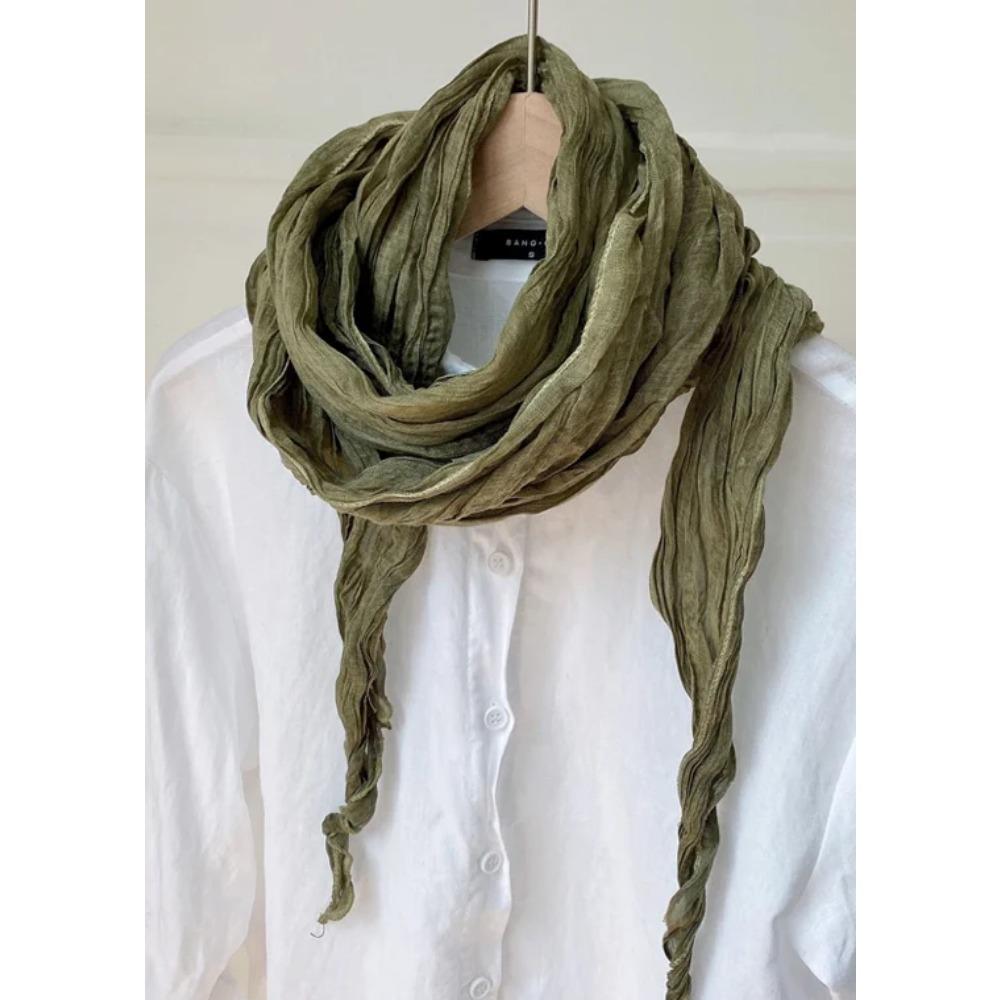 Тонкий женский шарф Декор 2022 Осень Весна Хлопок Лен Однотонный Тай-дай Складной Однотонный Модный Длинный Шарф Женский
Тонкий женский шарф Декор 2022 Осень Весна Хлопок Лен Однотонный Тай-дай Складной Однотонный Модный Длинный Шарф Женский