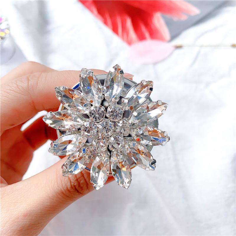 Gem Holder Creative Mobile Phone Holder Applicable To Apple Android Universal Crystal Flower Rhinestone Mobile Phone Holder
Gem Holder Creative Mobile Phone Holder Applicable To Apple Android Universal Crystal Flower Rhinestone Mobile Phone Holder