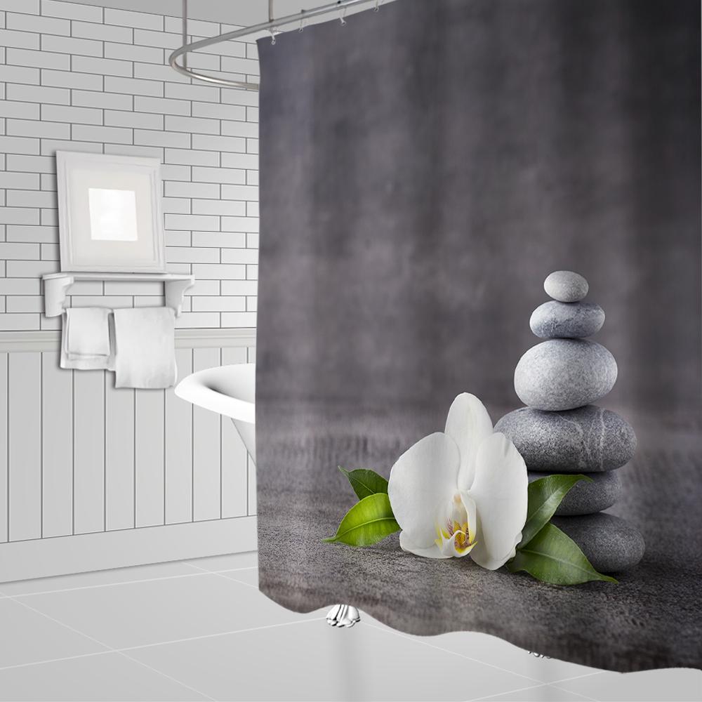 Pebble Printed Shower Curtain Fabric Washable Curtain With Hook Bathroom Decorative Curtain Rocks 3D Shower Curtains 240*180Cm W60H190(CM)-1 Pcs
Pebble Printed Shower Curtain Fabric Washable Curtain With Hook Bathroom Decorative Curtain Rocks 3D Shower Curtains 240*180Cm W60H190(CM)-1 Pcs