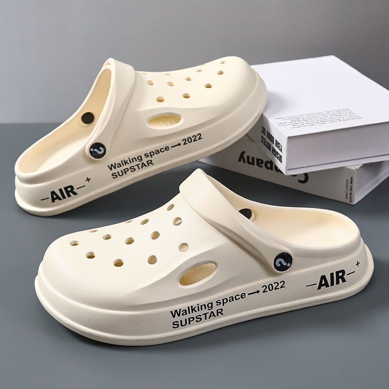 Men s hole shoes 2025 new non-slip thick-soled casual outer wear beach soft-soled nurse bag head slippers men 44-45 one size smaller
Men s hole shoes 2025 new non-slip thick-soled casual outer wear beach soft-soled nurse bag head slippers men 44-45 one size smaller