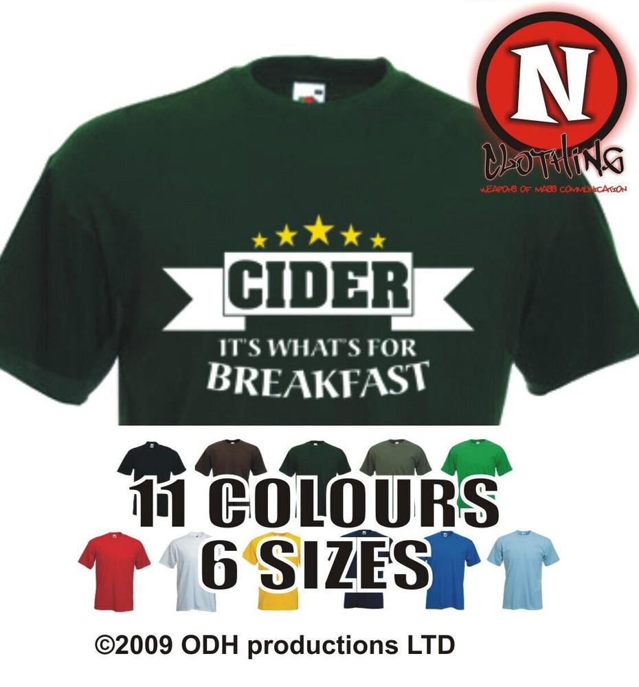 CIDER IT S WHAT S FOR BREAKFAST Funny Drinking Festival Club Party T-shirt 3XL
CIDER IT S WHAT S FOR BREAKFAST Funny Drinking Festival Club Party T-shirt 3XL