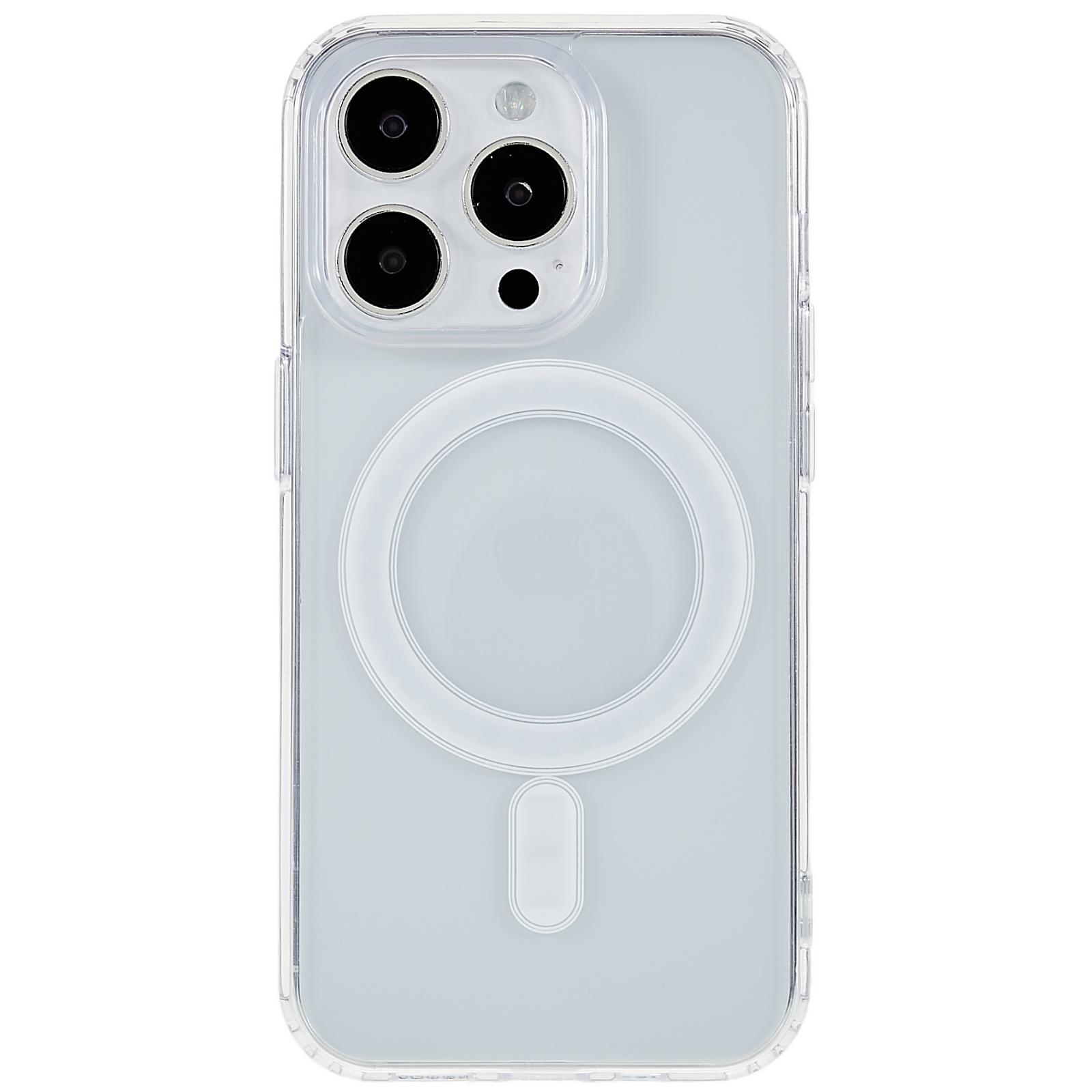 For iPhone 14 Pro 6.1 inch Clear Magnetic Case Hard Acrylic Soft TPU Shock-Absorbing Back Cover A
For iPhone 14 Pro 6.1 inch Clear Magnetic Case Hard Acrylic Soft TPU Shock-Absorbing Back Cover A