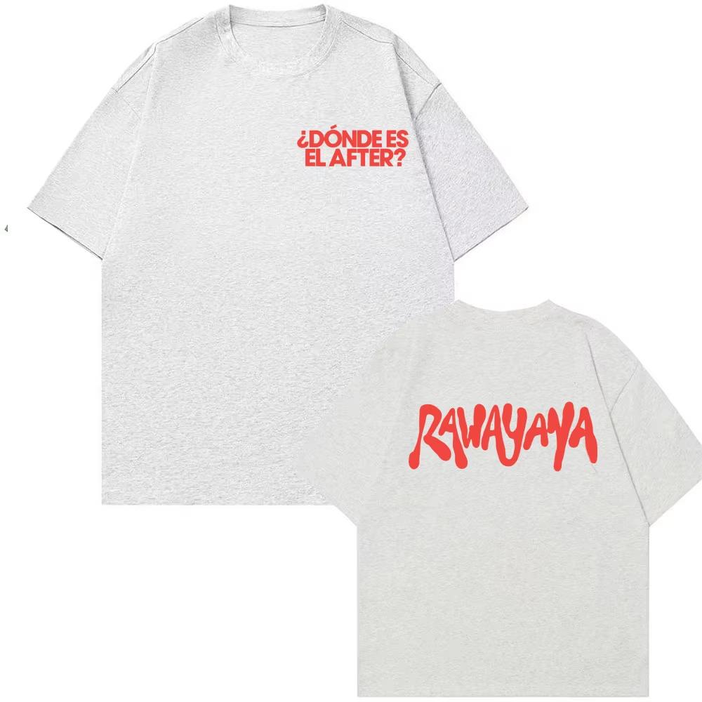 Rawayana Donde Es El After Album Logo Print T Shirt Unisexs Women Clothing Vintage High Street Tshirts Fashion Tee Shirt S
Rawayana Donde Es El After Album Logo Print T Shirt Unisexs Women Clothing Vintage High Street Tshirts Fashion Tee Shirt S