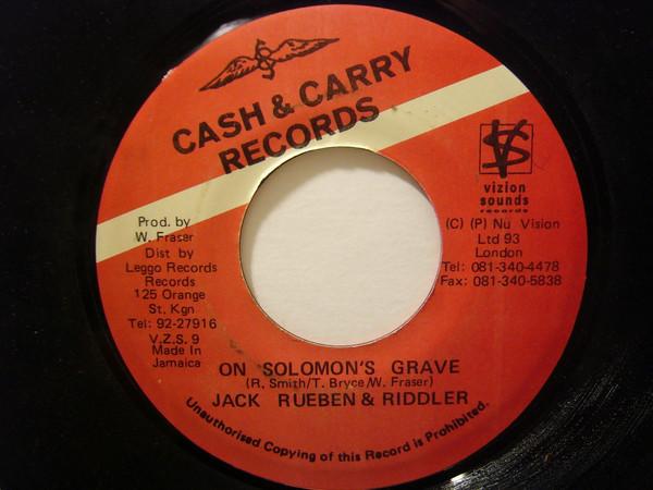 7inch Record JACK REUBEN & THE RIDDLER - On Solomon s Grave VZS9 Cash & Carry Re Jamaica Reggae, Ska & Dub Used
7inch Record JACK REUBEN & THE RIDDLER - On Solomon s Grave VZS9 Cash & Carry Re Jamaica Reggae, Ska & Dub Used
