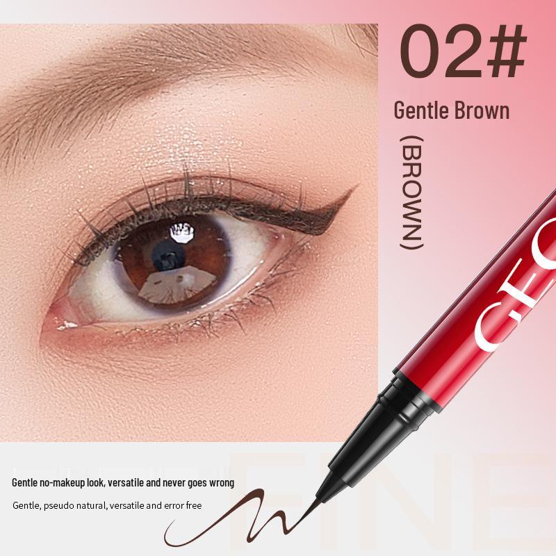 Choose GECOMO Ultra-Fine, Smudge-Proof, Long-Lasting Eyeliner Pen for Smooth, Cross-Border Color Makeup. 0.6ml
Choose GECOMO Ultra-Fine, Smudge-Proof, Long-Lasting Eyeliner Pen for Smooth, Cross-Border Color Makeup. 0.6ml