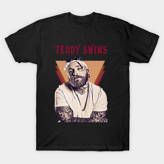 Men Black Print T-shirt Teddy Swims - Retro Style No-Cut Transfer Paper Print Cotton Tshirt L чорний
Men Black Print T-shirt Teddy Swims - Retro Style No-Cut Transfer Paper Print Cotton Tshirt L чорний