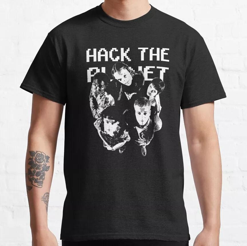 Hack the Planet Black S-5XL Unisex T-Shirt.webp Unisex T-Shirt XL
Hack the Planet Black S-5XL Unisex T-Shirt.webp Unisex T-Shirt XL