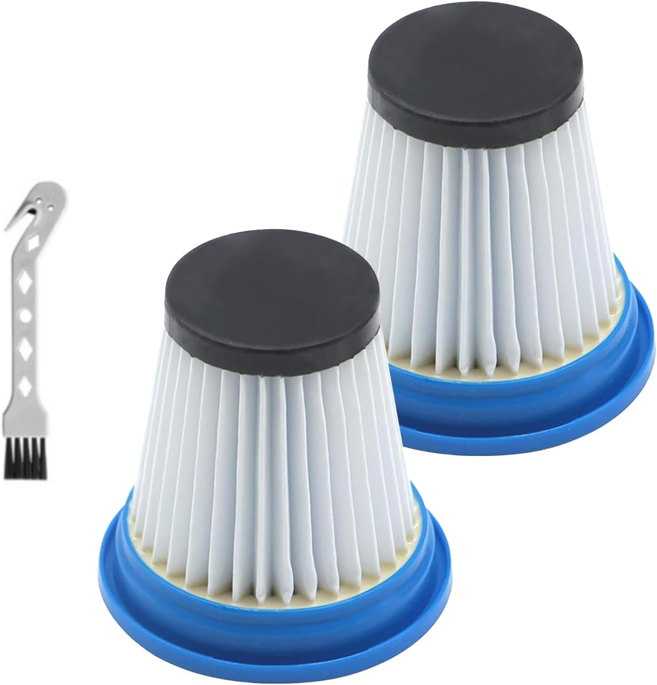 HEPA Filter Replacement for Kenmore DS4090 K3000 DS1030 Cordless Stick Vacuum, 2-Pack with Brush
HEPA Filter Replacement for Kenmore DS4090 K3000 DS1030 Cordless Stick Vacuum, 2-Pack with Brush