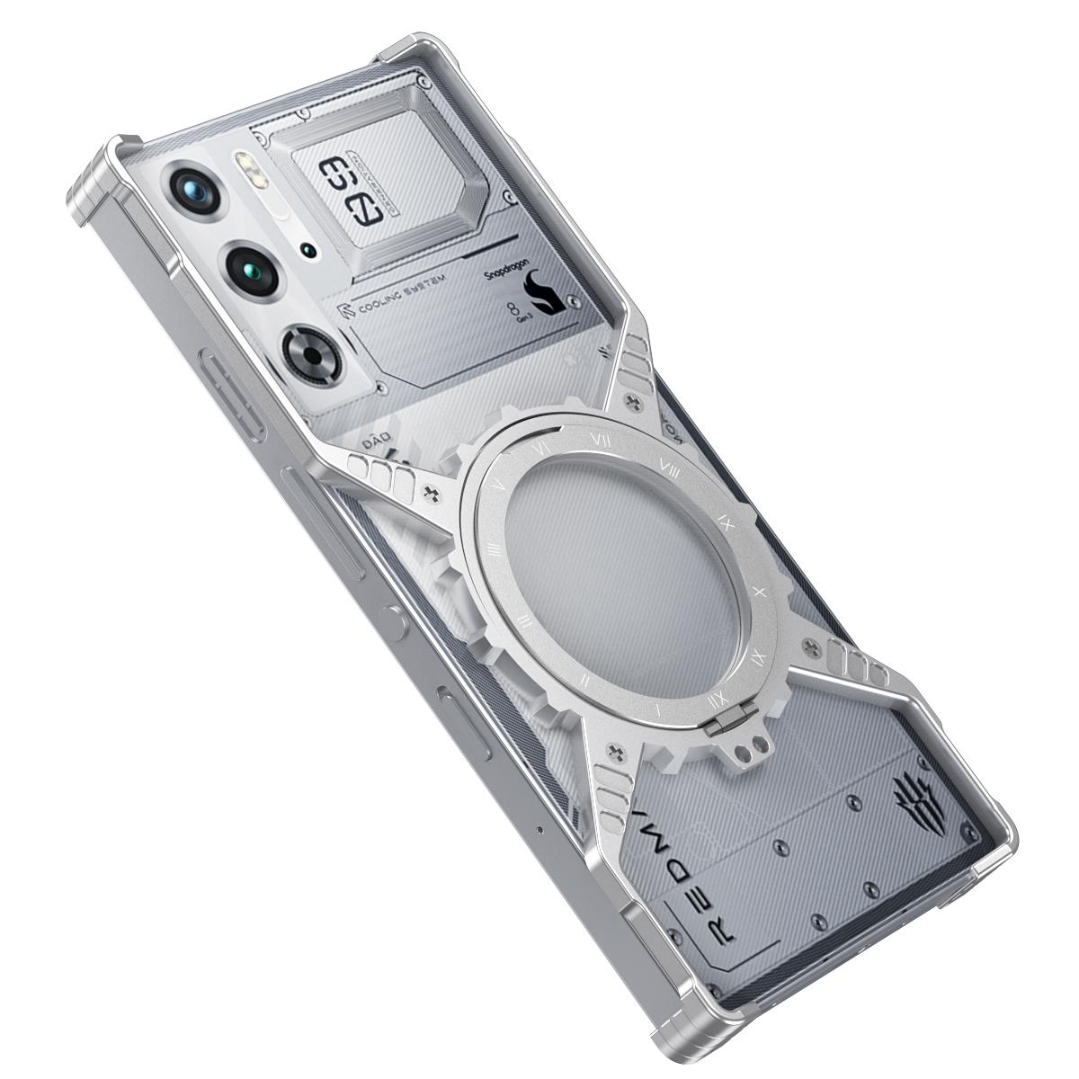 Чохол із магнітною підставкою для ZTE Nubia Red Magic 9S Pro+ 5G/9S Pro 5G/9 Pro+ 5G/9 Pro 5G з алюмінієвого сплаву + ПК бампер для телефону Silver
Чохол із магнітною підставкою для ZTE Nubia Red Magic 9S Pro+ 5G/9S Pro 5G/9 Pro+ 5G/9 Pro 5G з алюмінієвого сплаву + ПК бампер для телефону Silver