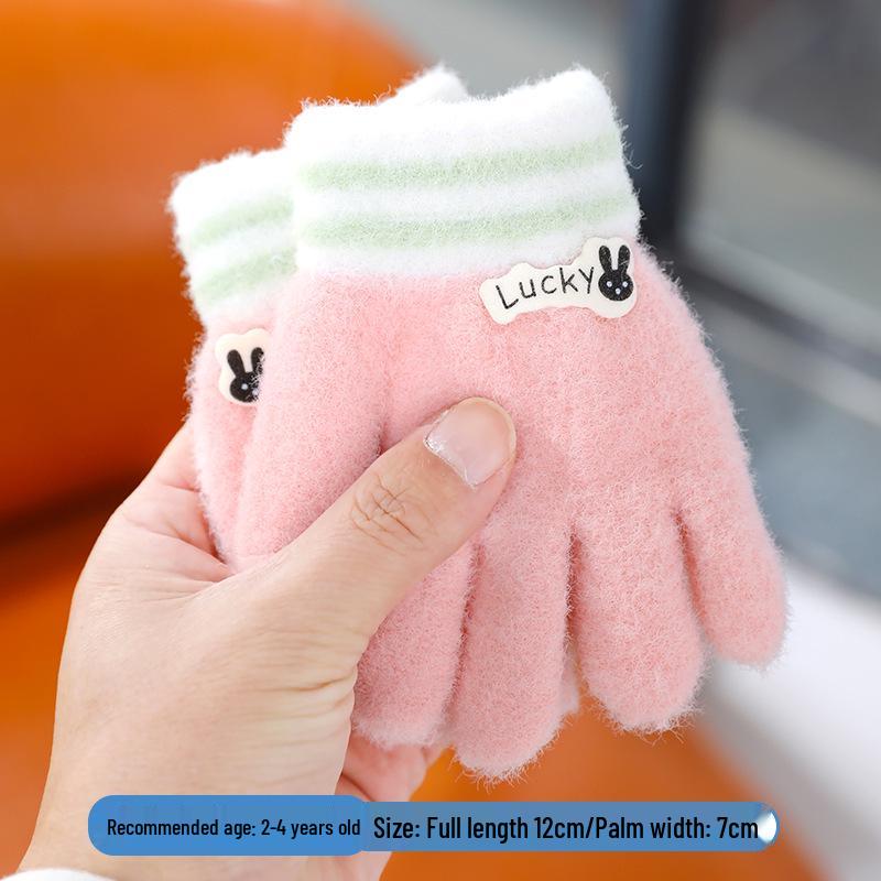 Детские зимние мультяшные плюшевые пятипалые перчатки - Теплые, морозостойкие, для мальчиков и девочек, от среднего до большого размера Refer to Color Chart
Детские зимние мультяшные плюшевые пятипалые перчатки - Теплые, морозостойкие, для мальчиков и девочек, от среднего до большого размера Refer to Color Chart