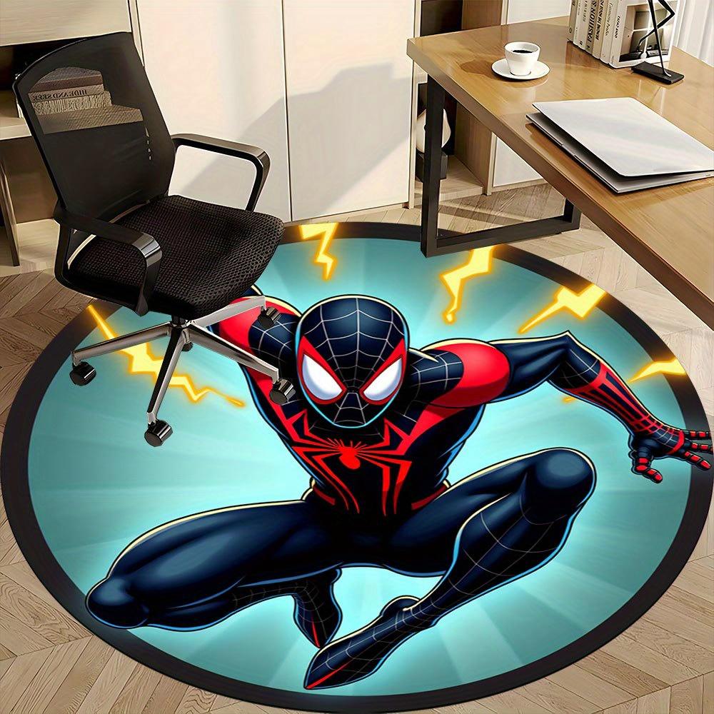 1pc Spider-Man Web Slinger Round Rug - Office Carpet, Anti-Slip Mat for Chairs, Cartoon Design Decor for Home Living Room or Bedroom -0412191 80cm by 80cm
1pc Spider-Man Web Slinger Round Rug - Office Carpet, Anti-Slip Mat for Chairs, Cartoon Design Decor for Home Living Room or Bedroom -0412191 80cm by 80cm