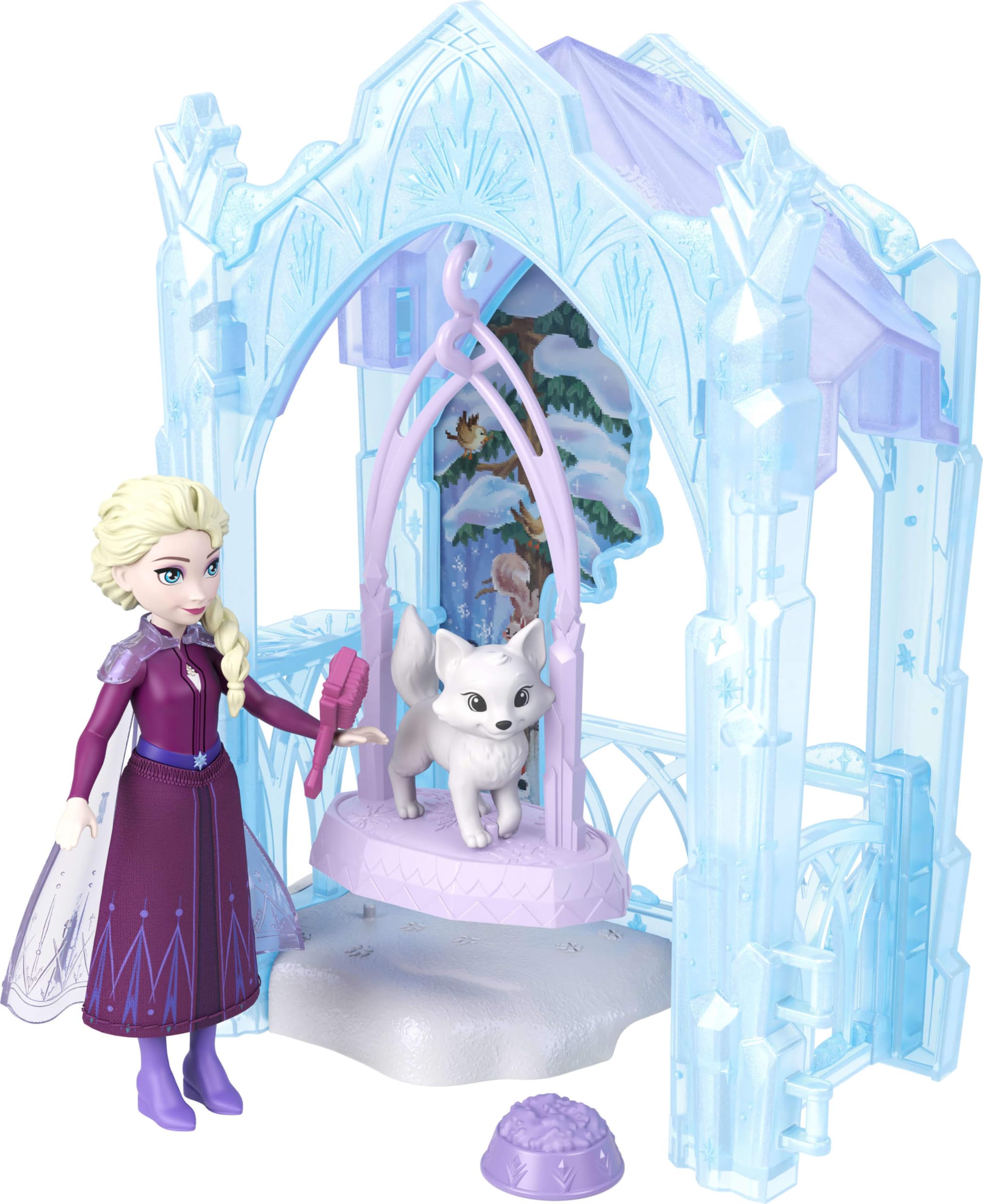Mattel Замок Ледяной Секретный Бастион из Холодного Сердца Мини-Домик для Кукол Набор для Ролевых Игр с 1 Мини-Фигуркой Синего Цвета JFG29 (Дисней Холодное Сердце) Эльзы (Серия Складной ! синий
Mattel Замок Ледяной Секретный Бастион из Холодного Сердца Мини-Домик для Кукол Набор для Ролевых Игр с 1 Мини-Фигуркой Синего Цвета JFG29 (Дисней Холодное Сердце) Эльзы (Серия Складной ! синий