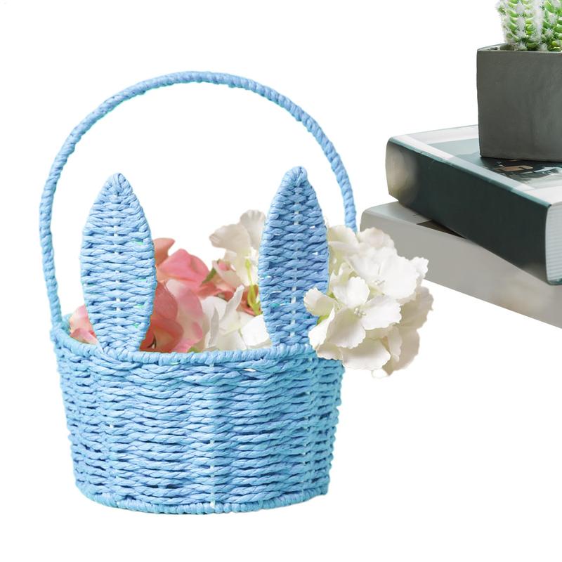 Woven Easter Basket Easter Bunny Woven Basket Handmade Lightweight Decor For Living Room Bedroom Picnic Candy Party Home Holiday рожевий
Woven Easter Basket Easter Bunny Woven Basket Handmade Lightweight Decor For Living Room Bedroom Picnic Candy Party Home Holiday рожевий