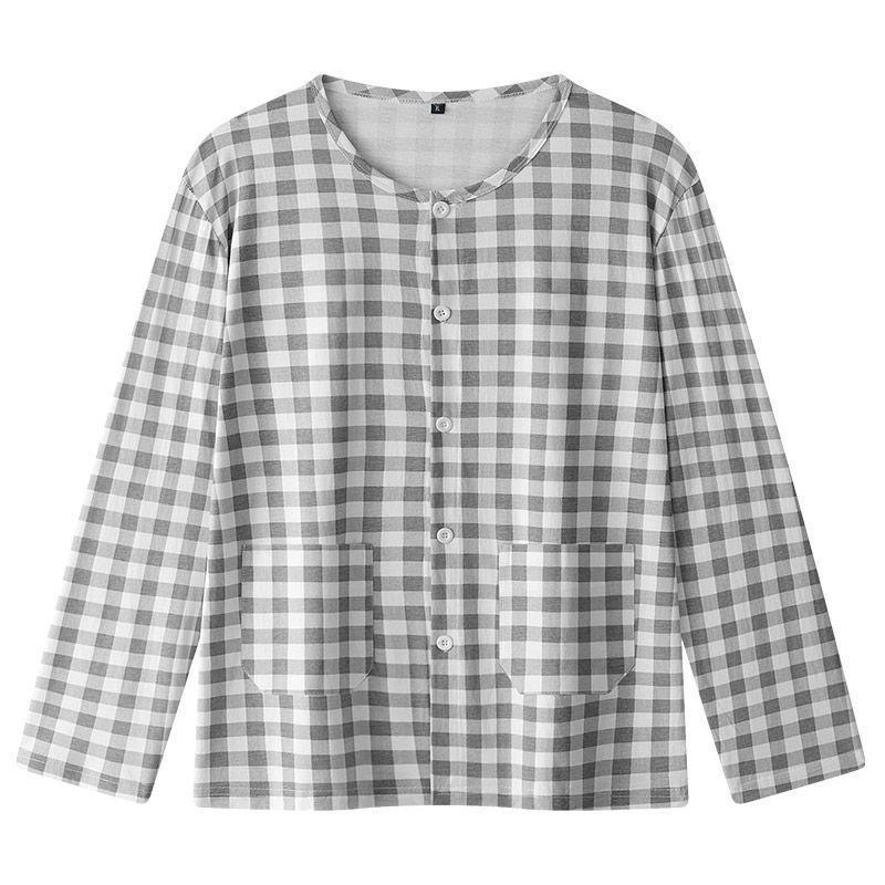 Men s Long Sleeve Pure Cotton Pajamas for Spring and Summer – Suitable for Indoors or Outdoors. L (up to 140 jin)
Men s Long Sleeve Pure Cotton Pajamas for Spring and Summer – Suitable for Indoors or Outdoors. L (up to 140 jin)