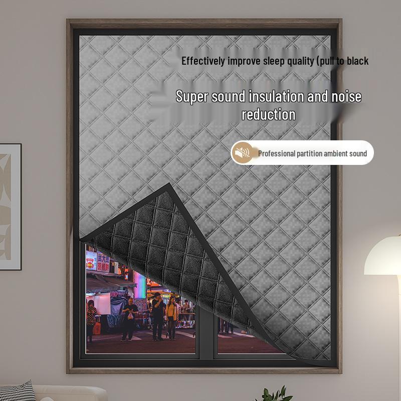 Extra Thick Soundproof Curtains: Street-Facing, Light-Blocking, Silent Magic Tape Design 90cm x 120cm, 1 panel
Extra Thick Soundproof Curtains: Street-Facing, Light-Blocking, Silent Magic Tape Design 90cm x 120cm, 1 panel