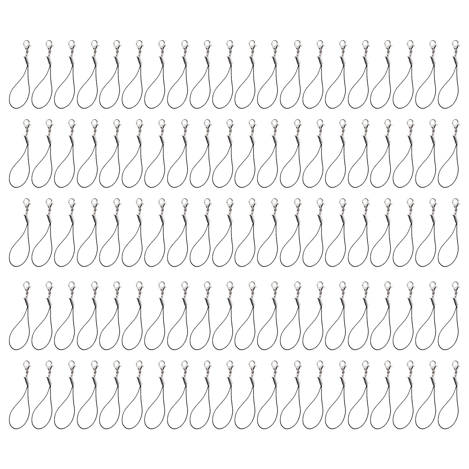 100pcs Phone Lanyard Split Strap with Lobster Clasp Lanyard Straps Pendant Clasp for Cell Phone USB Drive Keychains
100pcs Phone Lanyard Split Strap with Lobster Clasp Lanyard Straps Pendant Clasp for Cell Phone USB Drive Keychains