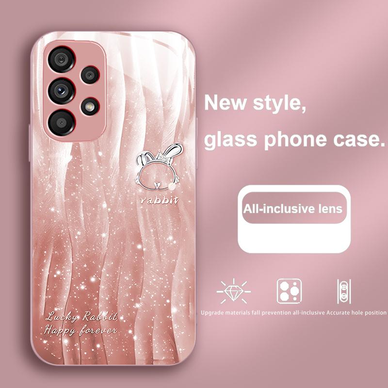 Хвилястий Градієнтний Кролик Для Samsung Galaxy S23 U Ltra 24 Plus S20 21 FE S25 Ultra A70 A72 73 51 52 53 Загартоване Скло Чохол для Телефону Samsung S23 Ultra
Хвилястий Градієнтний Кролик Для Samsung Galaxy S23 U Ltra 24 Plus S20 21 FE S25 Ultra A70 A72 73 51 52 53 Загартоване Скло Чохол для Телефону Samsung S23 Ultra