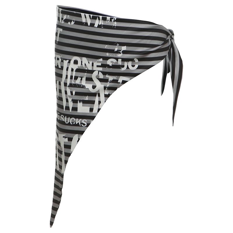 # Sisjuly# American High Street Hipster Hip-hop Letters Print Lace-up Skirt Women s Irregular Hem Waist Seal Gray A
# Sisjuly# American High Street Hipster Hip-hop Letters Print Lace-up Skirt Women s Irregular Hem Waist Seal Gray A