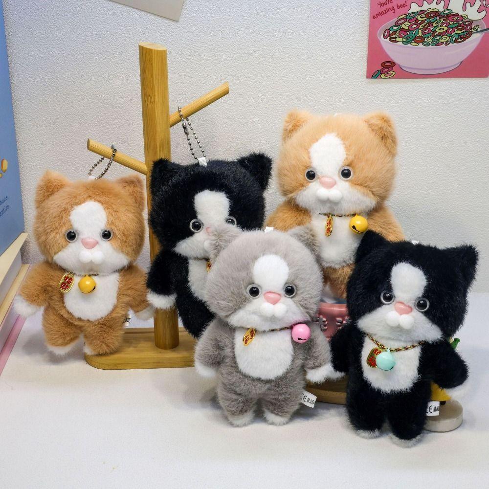 Soft Animal Little Cat Keychain Girl Heart Stuffed Kitten Keyring Hanging Accessory коричневий
Soft Animal Little Cat Keychain Girl Heart Stuffed Kitten Keyring Hanging Accessory коричневий
