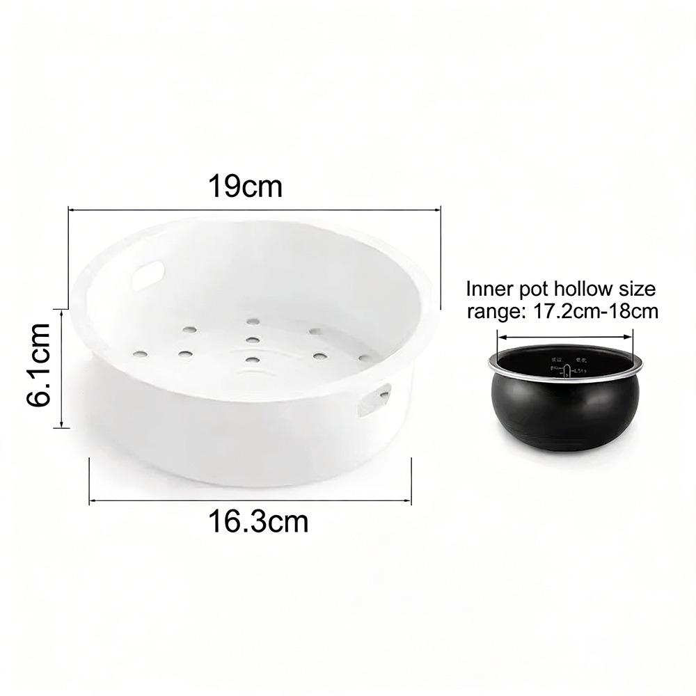 Practical Universal Electric Rice Cooker Steamer Plastic Multipurpose Steaming Rack Steaming Basket Dumplings Buns
Practical Universal Electric Rice Cooker Steamer Plastic Multipurpose Steaming Rack Steaming Basket Dumplings Buns