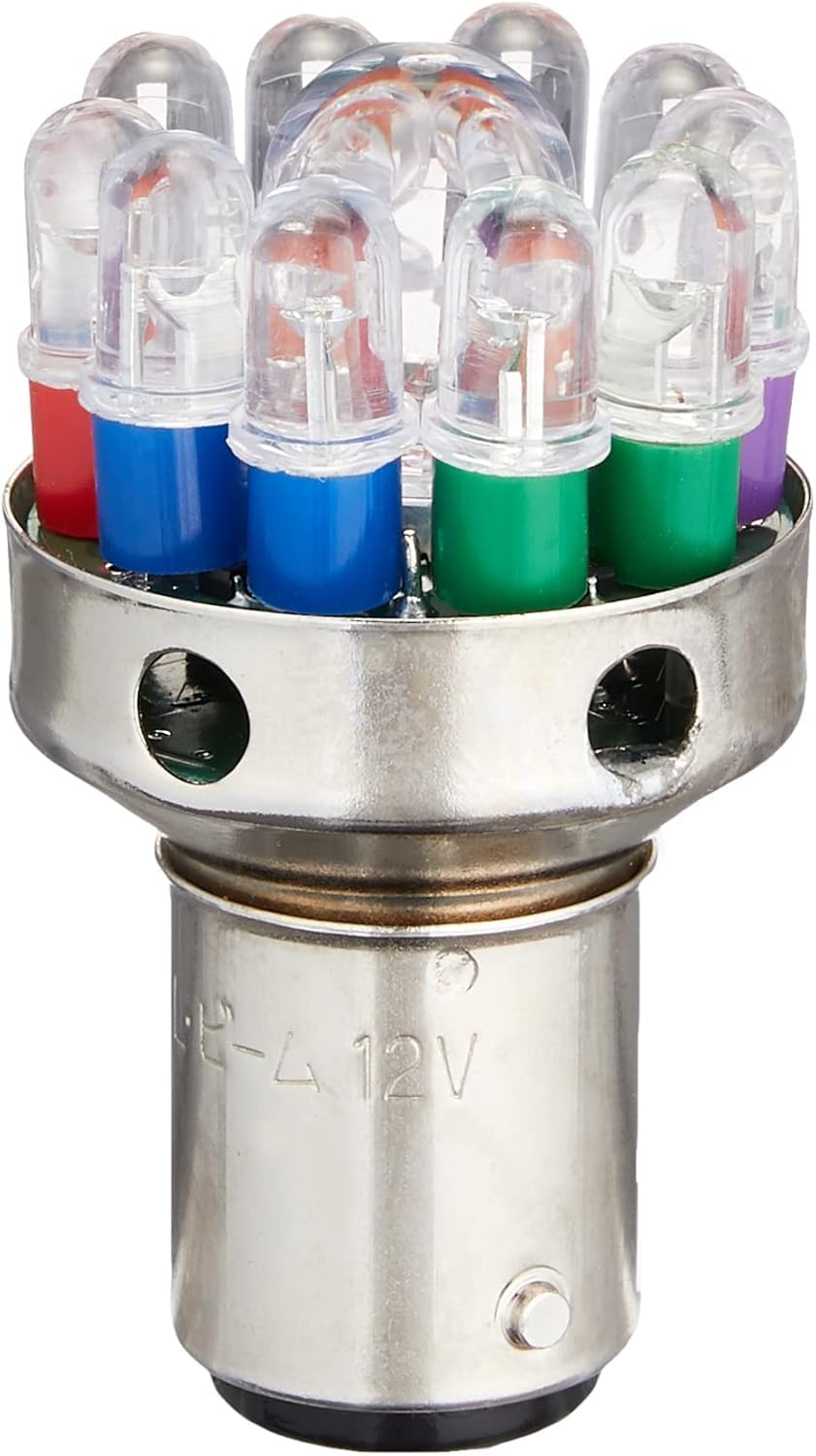 Matsushima Eleven Beam Aurora Reverse Rotation 12V Double Base BAY15D EB672AR M&H (Counterclockwise)
Matsushima Eleven Beam Aurora Reverse Rotation 12V Double Base BAY15D EB672AR M&H (Counterclockwise)