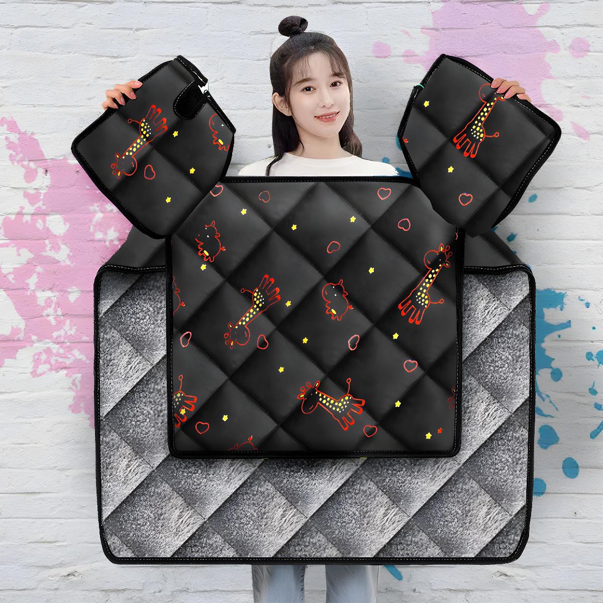 Fluffy, Thickened Windproof Blanket for Electric Vehicles - Ideal for Autumn/Winter Cold Protection Wing Style
Fluffy, Thickened Windproof Blanket for Electric Vehicles - Ideal for Autumn/Winter Cold Protection Wing Style