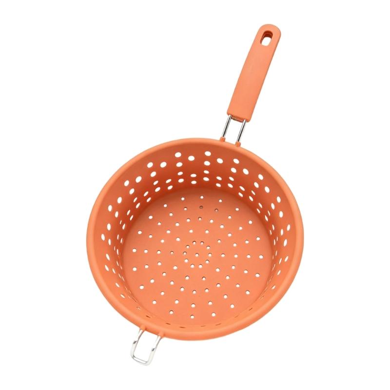 Durable Silicone Colander With Fine Meshes Design Cooks Grades Filtering Spoon Perfect For Pastas Vegetables And Hot Liquids
Durable Silicone Colander With Fine Meshes Design Cooks Grades Filtering Spoon Perfect For Pastas Vegetables And Hot Liquids