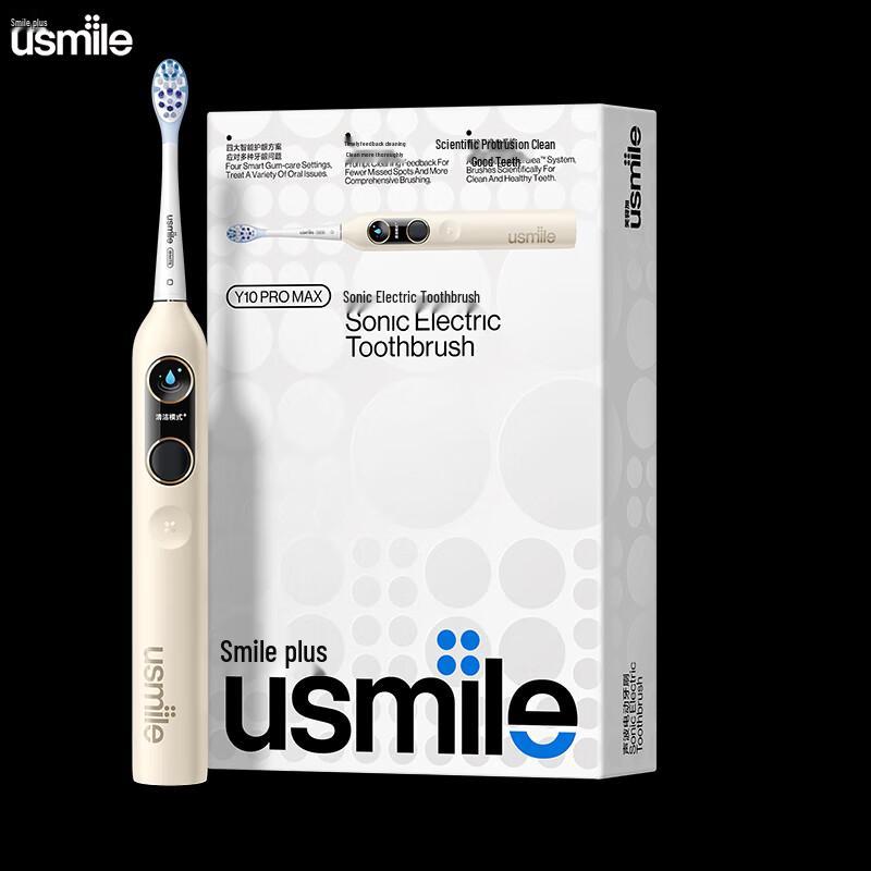 usmile Y10 PRO MAX Sonic Electric Toothbrush
usmile Y10 PRO MAX Sonic Electric Toothbrush