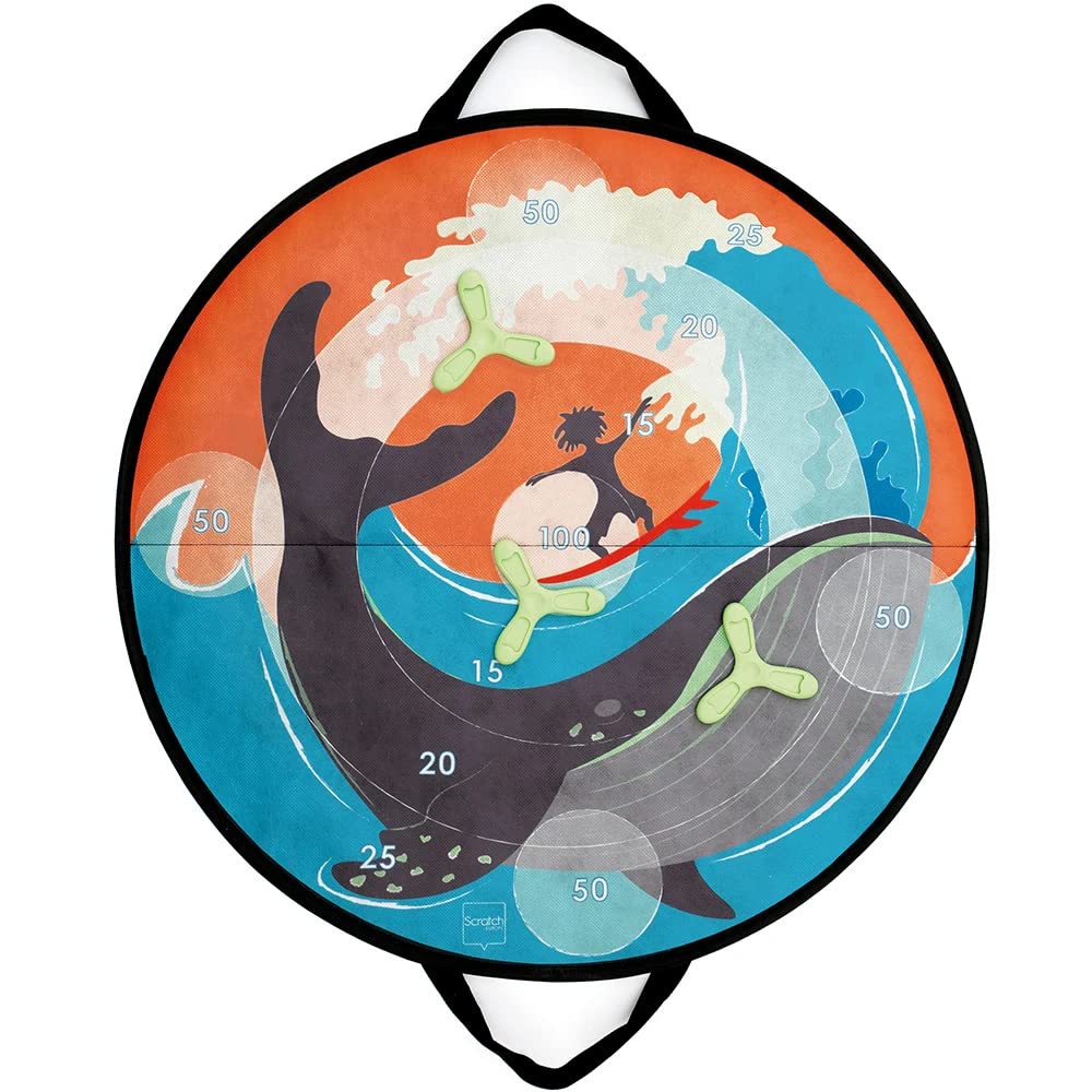 Scratch Mato Guess Game Whale Shuriken Darts Magnetic Target Game 6182120 Подлинный продукт
Scratch Mato Guess Game Whale Shuriken Darts Magnetic Target Game 6182120 Подлинный продукт