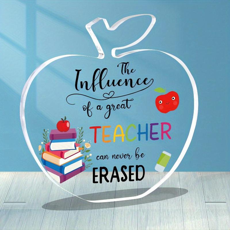 Памятный подарок в знак признательности учителю - Акриловый подарок «Спасибо» для особых моментов педагогов чистый
Памятный подарок в знак признательности учителю - Акриловый подарок «Спасибо» для особых моментов педагогов чистый