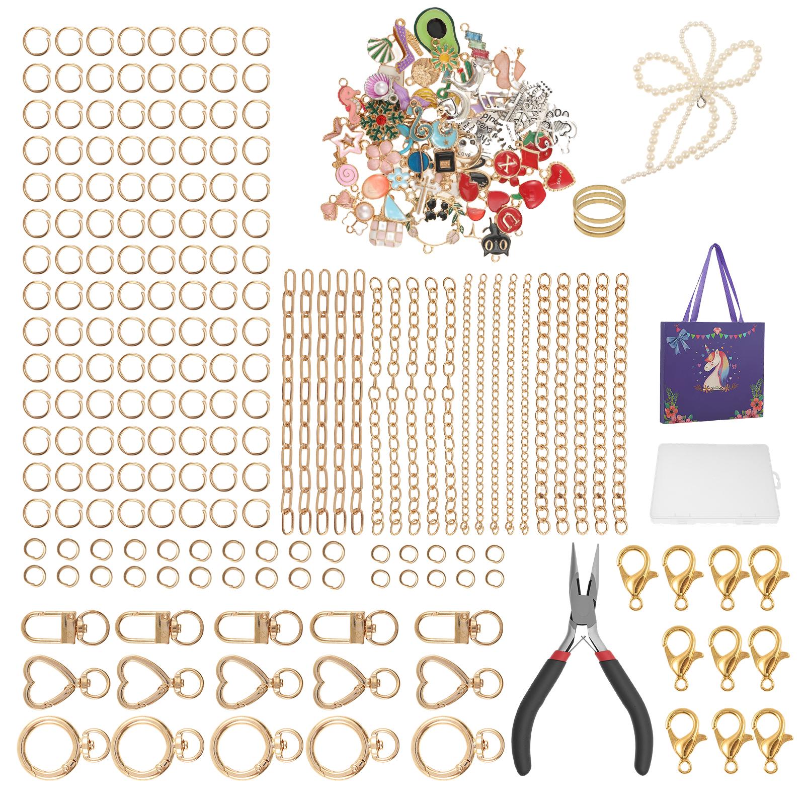 Art keychain making kit practical bag charm kit multifunctional DIY keychain supplies used for DIY crafts and jewelry making
Art keychain making kit practical bag charm kit multifunctional DIY keychain supplies used for DIY crafts and jewelry making