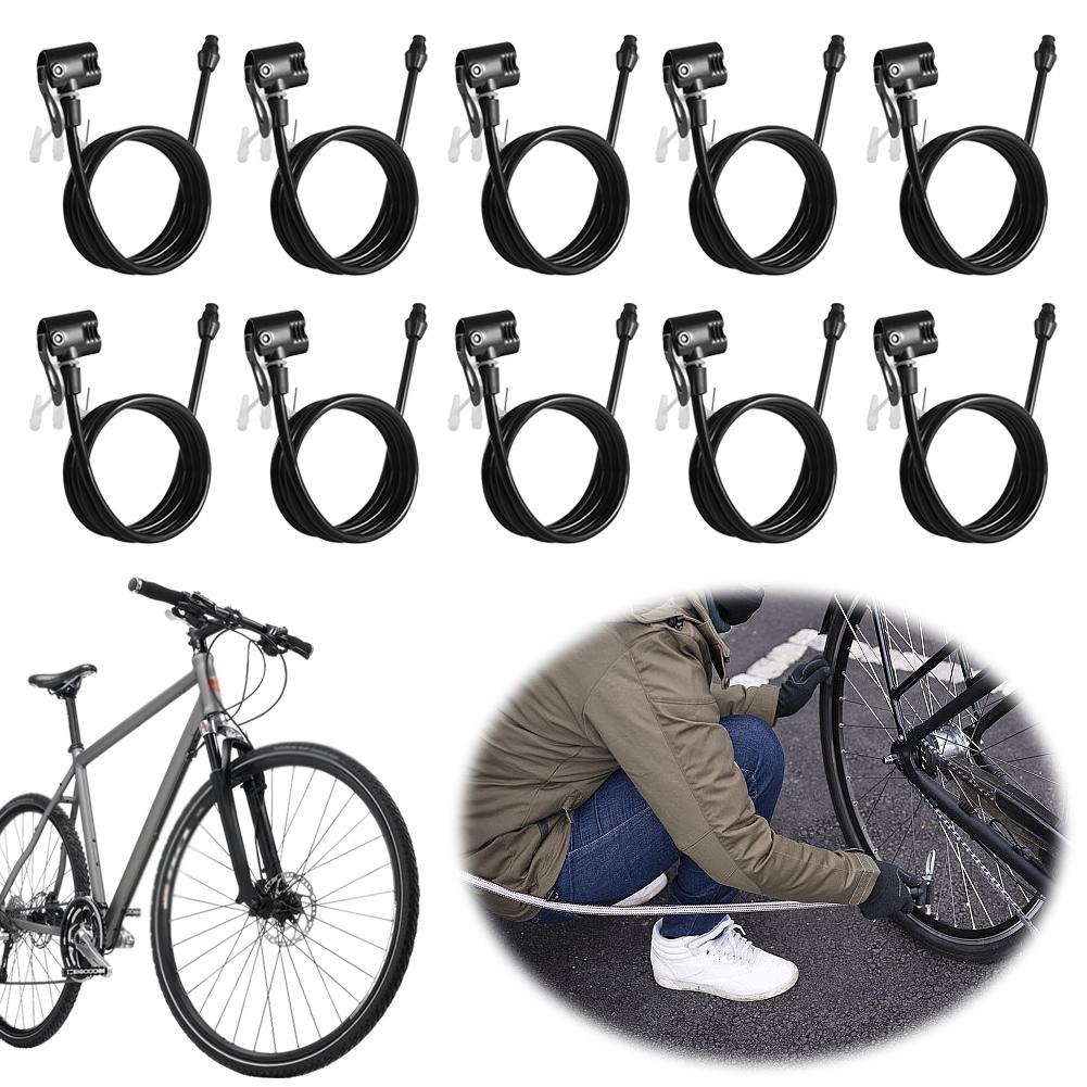125cm 10PCS Bicycle Air Pump Extension Tube Air Pump Replacement Hose Bike Inflator Tube for US/UK/French Valves China Mainland
125cm 10PCS Bicycle Air Pump Extension Tube Air Pump Replacement Hose Bike Inflator Tube for US/UK/French Valves China Mainland
