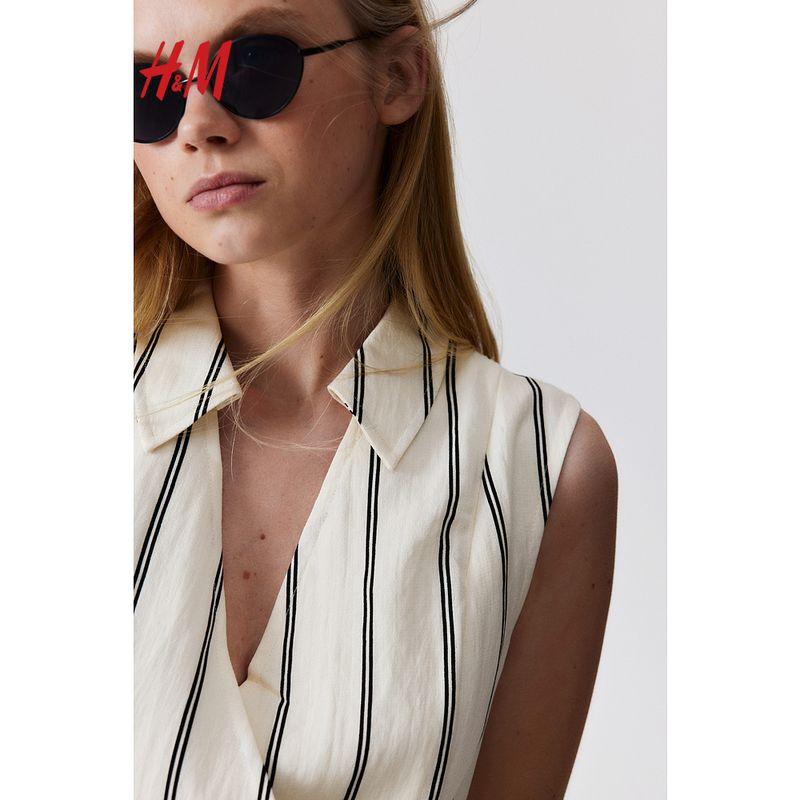 Hm2025 Summer New Women clothes Fashion Casual Casual Waist Lace-up Stomach Blanket Style Dress 1281732 Cream/Black Stripes 165/96(M)
Hm2025 Summer New Women clothes Fashion Casual Casual Waist Lace-up Stomach Blanket Style Dress 1281732 Cream/Black Stripes 165/96(M)