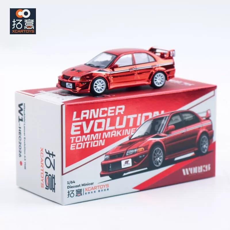 XCARTOYS 1:64 Mitsubishi Lancer Evo VI Tommi Makinen Diecast Car Model Red Chrome Toy Gift for Adults & Fans In Stock червоний
XCARTOYS 1:64 Mitsubishi Lancer Evo VI Tommi Makinen Diecast Car Model Red Chrome Toy Gift for Adults & Fans In Stock червоний