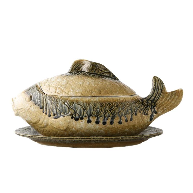 Creative and personalized private dishes Tableware Irregular Japanese plate Bowl set Carp Chinese hotel retro ceramic soup bowl
Creative and personalized private dishes Tableware Irregular Japanese plate Bowl set Carp Chinese hotel retro ceramic soup bowl