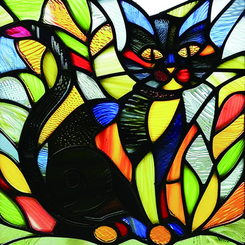 Custom size Window Film Stained Glass Films Frosted Privacy Static Cling cat Sticker Bathroom Skylight Decor (as the picture,12X12 inches)
Custom size Window Film Stained Glass Films Frosted Privacy Static Cling cat Sticker Bathroom Skylight Decor (as the picture,12X12 inches)