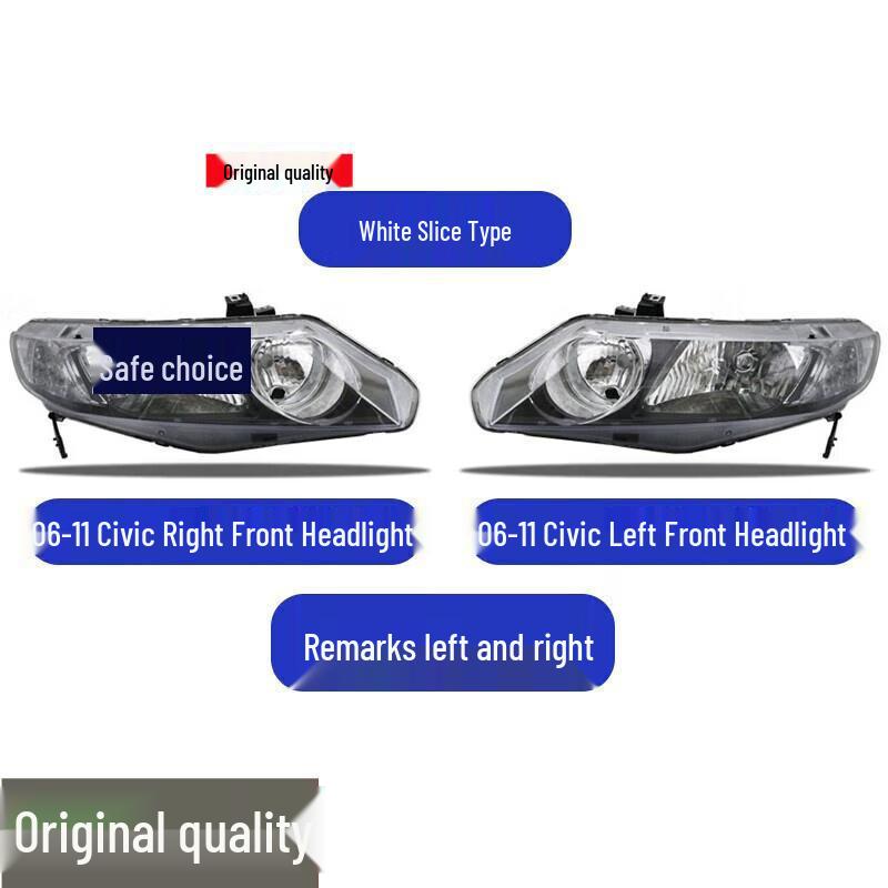 Honda Civic FD2/FM2 06-20 Headlight Assembly: High/Low Beam Outer Shell Cover. Civic Passenger s Side - Right Single
Honda Civic FD2/FM2 06-20 Headlight Assembly: High/Low Beam Outer Shell Cover. Civic Passenger s Side - Right Single