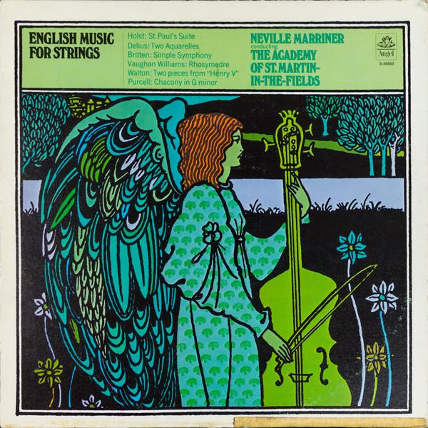 LP Record NEVILLE MARRINER ACADEMY OF ST. MA English Music For Strings S36883 ANGEL 1972 US Classical Used
LP Record NEVILLE MARRINER ACADEMY OF ST. MA English Music For Strings S36883 ANGEL 1972 US Classical Used