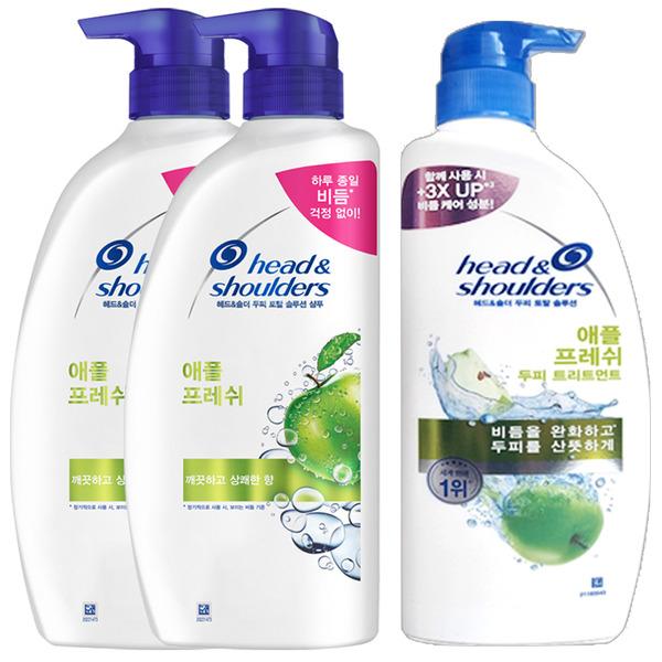 Head & Shoulders 850ml Apple Fresh Shampoo X2 + Treatment
Head & Shoulders 850ml Apple Fresh Shampoo X2 + Treatment