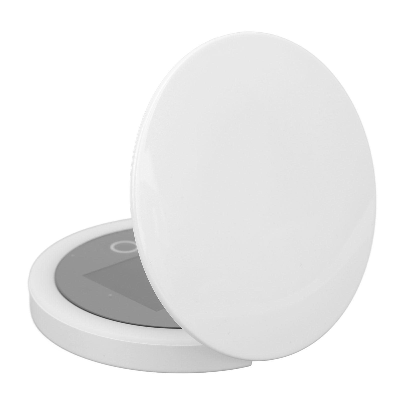 УФ-косметическое зеркало, умное ручное двухстороннее 2-кратное увеличительное компактное перезаряжаемое зеркало с УФ-излучением
УФ-косметическое зеркало, умное ручное двухстороннее 2-кратное увеличительное компактное перезаряжаемое зеркало с УФ-излучением