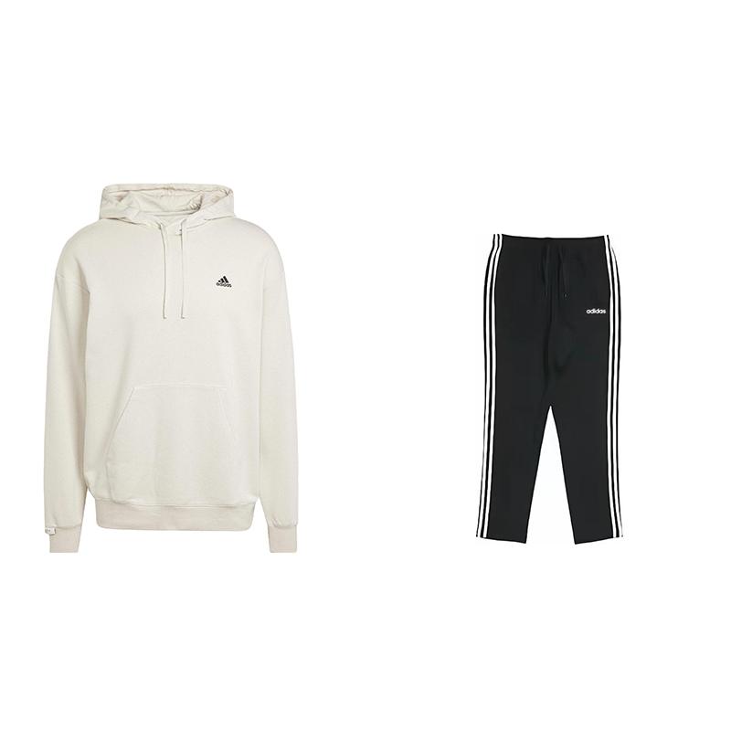 Adidas Однотонный свитер с капюшоном, длинный рукав, средняя талия, затягивающийся шнурок, спортивные штаны, комплект унисекс, спортивные штаны IZ1457+DU0456 S
Adidas Однотонный свитер с капюшоном, длинный рукав, средняя талия, затягивающийся шнурок, спортивные штаны, комплект унисекс, спортивные штаны IZ1457+DU0456 S