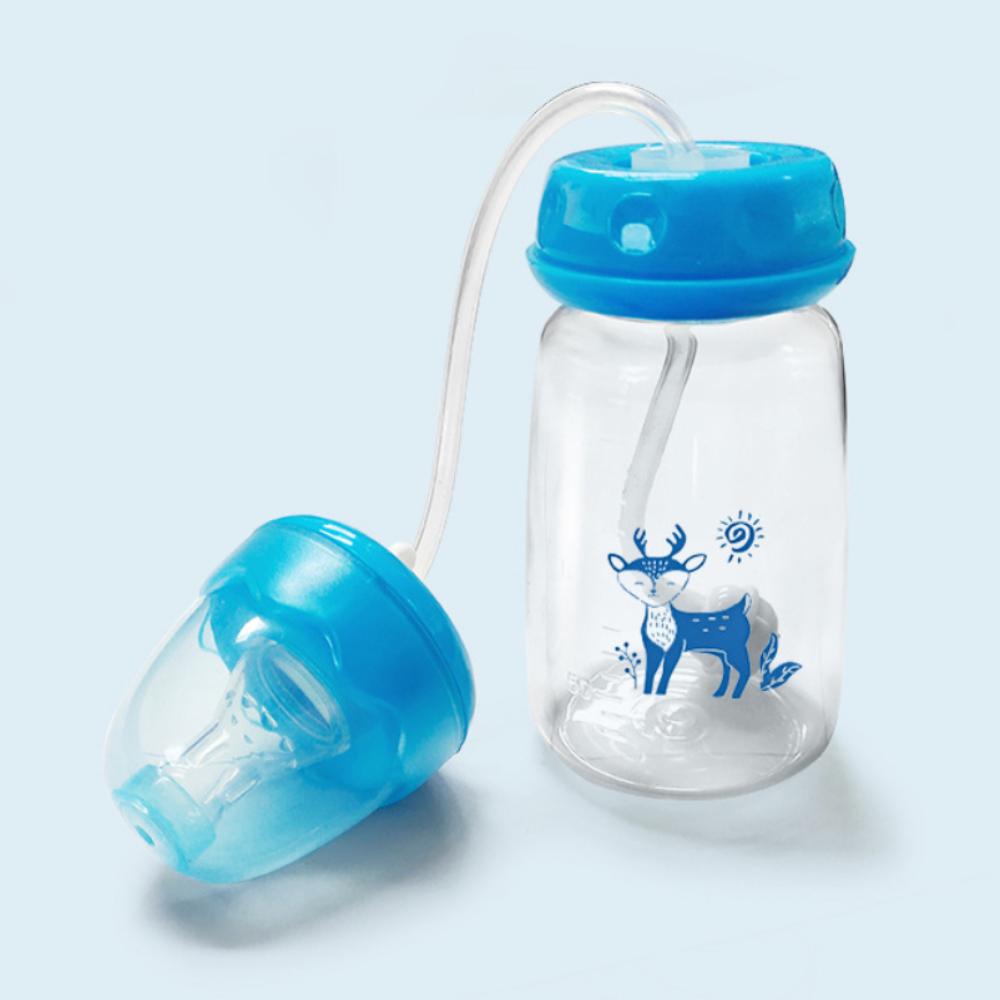 with Straw Brush Hands-Free Feeding Bottle Self-Feeding Milk Storage Bottle New Baby Bottle Set синий
with Straw Brush Hands-Free Feeding Bottle Self-Feeding Milk Storage Bottle New Baby Bottle Set синий