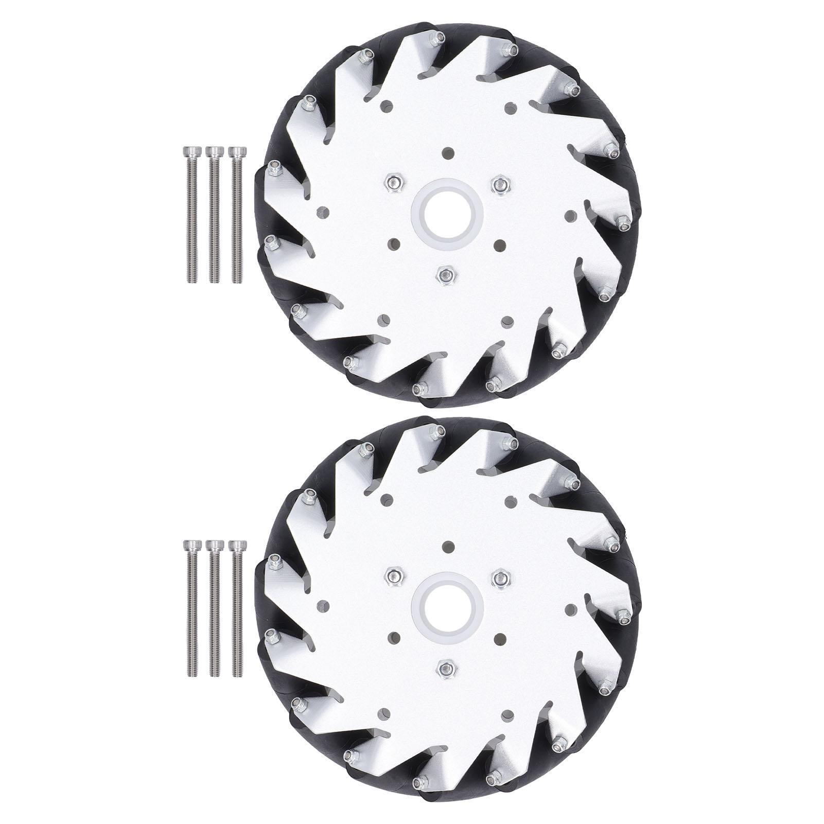 6 Inches 152mm Omni Wheel Omni Directional Wheel for Driving Various Small Robots 14165 2 Right
6 Inches 152mm Omni Wheel Omni Directional Wheel for Driving Various Small Robots 14165 2 Right