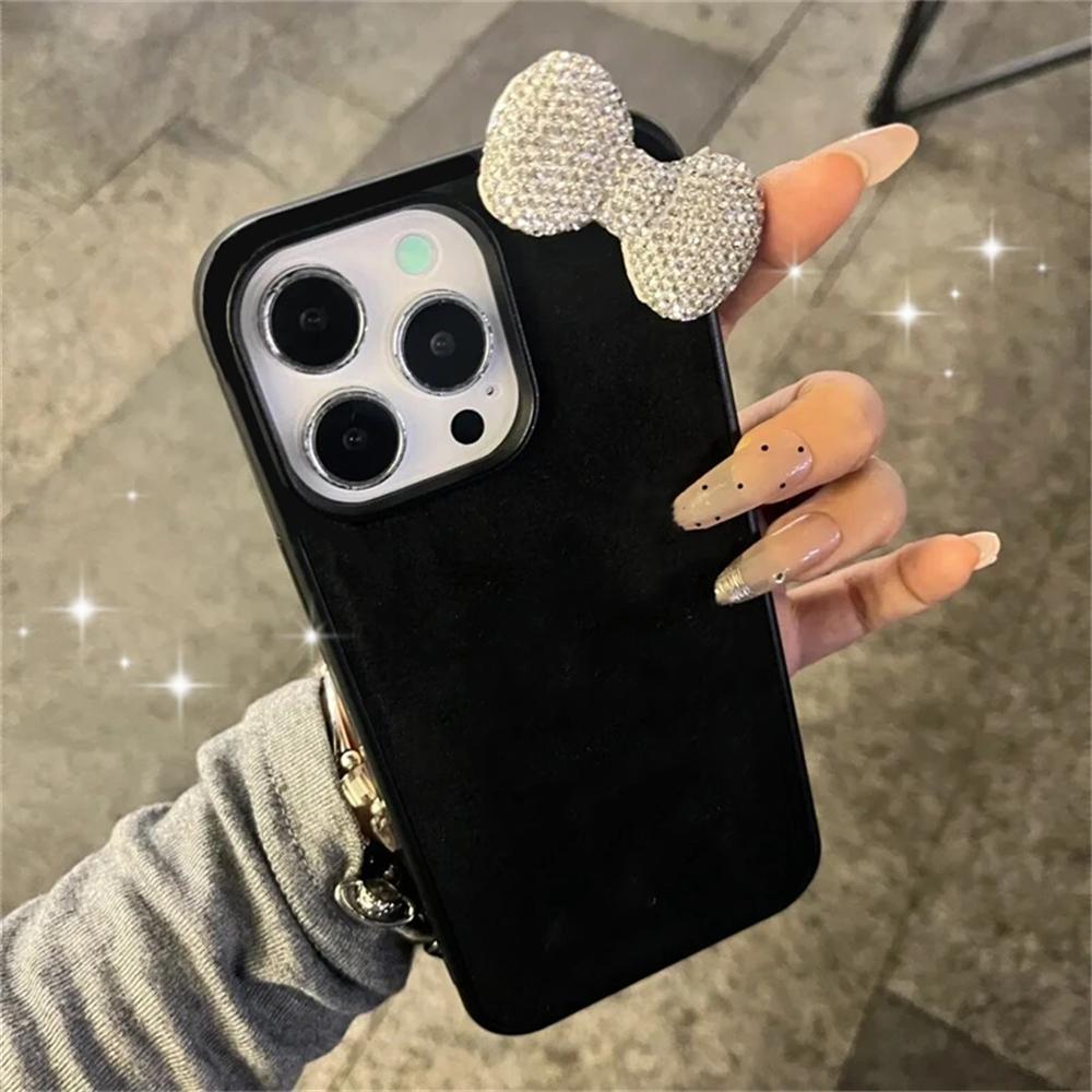 Glitter 3D Bowknot Diamand Litchi Lines Leather Phone Case For iPhone 16 15 13 12 11 Pro Max Plus X XR XS Korean Cute Soft Cover For iPhone XS Max&Silicon
Glitter 3D Bowknot Diamand Litchi Lines Leather Phone Case For iPhone 16 15 13 12 11 Pro Max Plus X XR XS Korean Cute Soft Cover For iPhone XS Max&Silicon