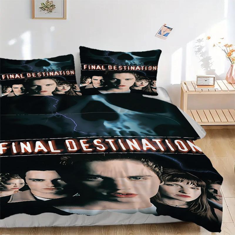 3pcs Final Destination Movie Duvet Cover Set, 1 Duvet Cover + 2 Pillowcases (No Insert), High-Definition Print, Home & Dorm Set yy251208096 135x200cm
3pcs Final Destination Movie Duvet Cover Set, 1 Duvet Cover + 2 Pillowcases (No Insert), High-Definition Print, Home & Dorm Set yy251208096 135x200cm