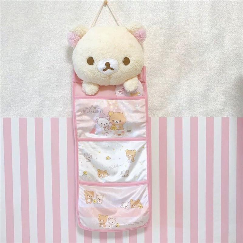 Rilakkuma Bear Wall-Mounted Storage Bag for Dorm Jewelry & Sundries - Large Capacity Hanging Organizer Standard
Rilakkuma Bear Wall-Mounted Storage Bag for Dorm Jewelry & Sundries - Large Capacity Hanging Organizer Standard