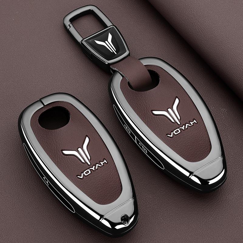 Zinc Alloy Car Key Case for Voyah Free SUV 2022 2023 2024 2025 Remote Protection Cover Bag Shell Keychain Holder Fob Accessories (as the picture,3 Buttons for Voyah)
Zinc Alloy Car Key Case for Voyah Free SUV 2022 2023 2024 2025 Remote Protection Cover Bag Shell Keychain Holder Fob Accessories (as the picture,3 Buttons for Voyah)